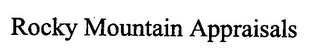 ROCKY MOUNTAIN APPRAISALS logo