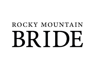 ROCKY MOUNTAIN BRIDE logo