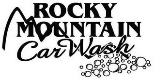 ROCKY MOUNTAIN CAR WASH logo