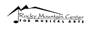 ROCKY MOUNTAIN CENTER FOR MUSICAL ARTS logo