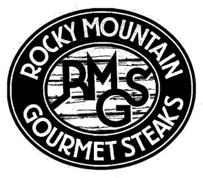 ROCKY MOUNTAIN GOURMET STEAKS RMGS logo