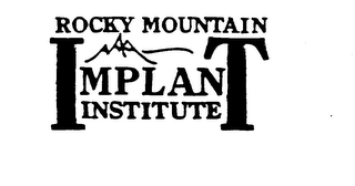 ROCKY MOUNTAIN IMPLANT INSTITUTE logo