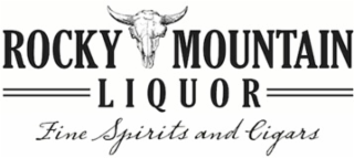 ROCKY MOUNTAIN LIQUOR FINE SPIRITS AND CIGARS logo