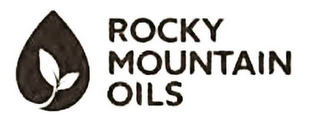 ROCKY MOUNTAIN OILS logo