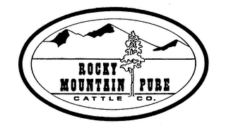 ROCKY MOUNTAIN PURE CATTLE CO. logo