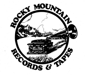 ROCKY MOUNTAIN RECORDS & TAPES logo