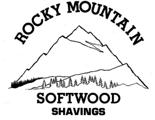 ROCKY MOUNTAIN SOFTWOOD SHAVINGS logo