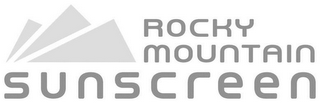 ROCKY MOUNTAIN SUNSCREEN logo