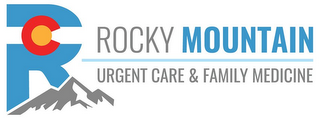 ROCKY MOUNTAIN URGENT CARE & FAMILY MEDICINE R logo