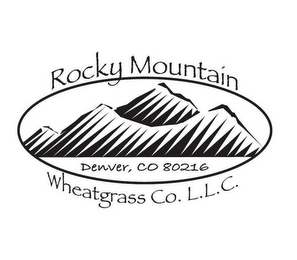ROCKY MOUNTAIN WHEATGRASS CO. L.L.C. DENVER, CO 80216 logo