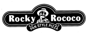ROCKY ROCOCO PAN STYLE PIZZA logo