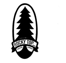 ROCKY TOP BRAND TREATED LUMBER logo