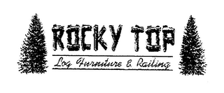 ROCKY TOP LOG FURNITURE & RAILING logo
