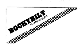 ROCKYBILT HAMBURGERS logo