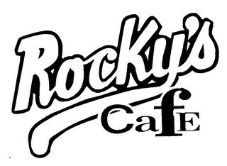 ROCKY'S CAFE logo