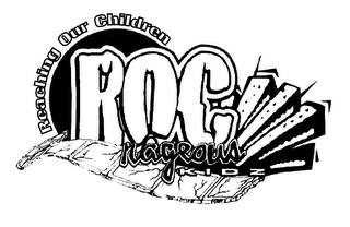 ROCRAGEOUS REACHING OUR CHILDREN logo