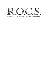R.O.C.S. REVITALIZING ORAL CARE SYSTEMS logo