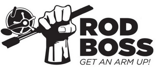 ROD BOSS GET AN ARM UP! logo
