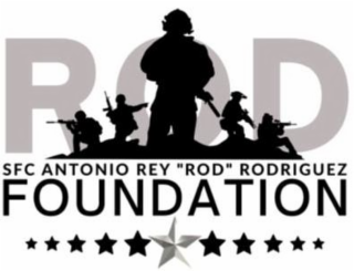 ROD SFC ANTONIO REY "ROD" RODRIGUEZ FOUNDATION logo
