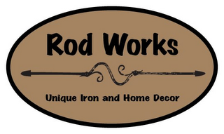 ROD WORKS UNIQUE IRON AND HOME DECOR logo