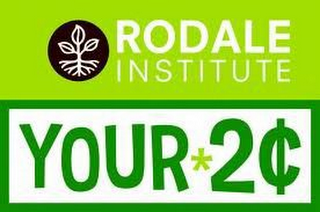 RODALE INSTITUTE YOUR 2¢ logo