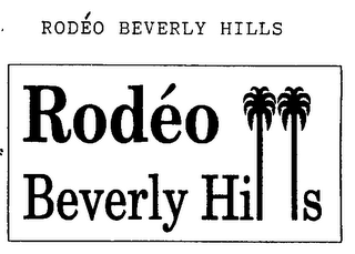 RODE'O BEVERLY HILLS logo