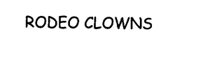 RODEO CLOWNS logo