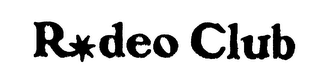 RODEO CLUB logo