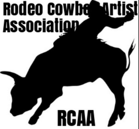 RODEO COWBOY ARTIST ASSOCIATION, RCAA logo