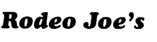RODEO JOE'S logo