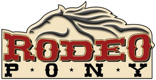 RODEO P O N Y logo
