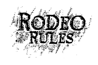RODEO RULES logo