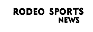 RODEO SPORTS NEWS logo