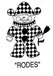 "RODES" logo