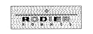 RODIER HOMMES logo