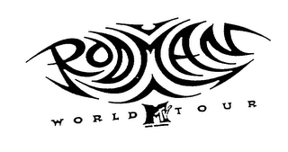 RODMAN WORLD MTV TOUR logo