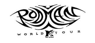RODMAN WORLD MTV TOUR logo