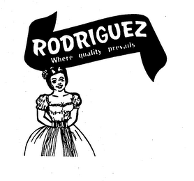RODRIGUEZ WHERE QUALITY PREVAILS logo