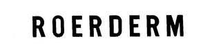 ROERDERM logo