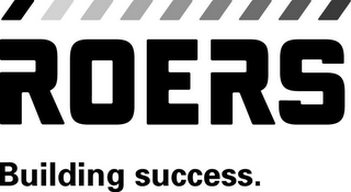 ROERS BUILDING SUCCESS. logo