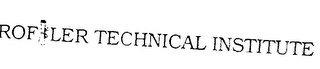 ROFLER TECHNICAL INSTITUTE logo
