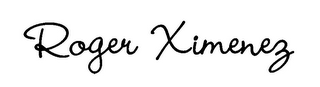 ROGER XIMENEZ logo