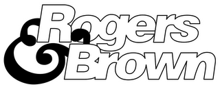 ROGERS & BROWN logo