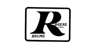 ROGERS DRUMS U.S.A. logo