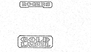 ROGERS GOLD LABEL logo