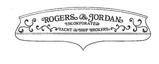 ROGERS & JORDAN INCORPORATED YACHT & SHIP BROKERS logo
