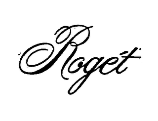 ROGET logo