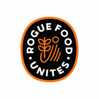 ◦ ROGUE FOOD ◦ UNITES logo