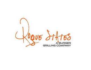 ROGUE STATES A BURGER GRILLING COMPANY logo