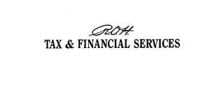 R.O.H. TAX & FINANCIAL SERVICES logo